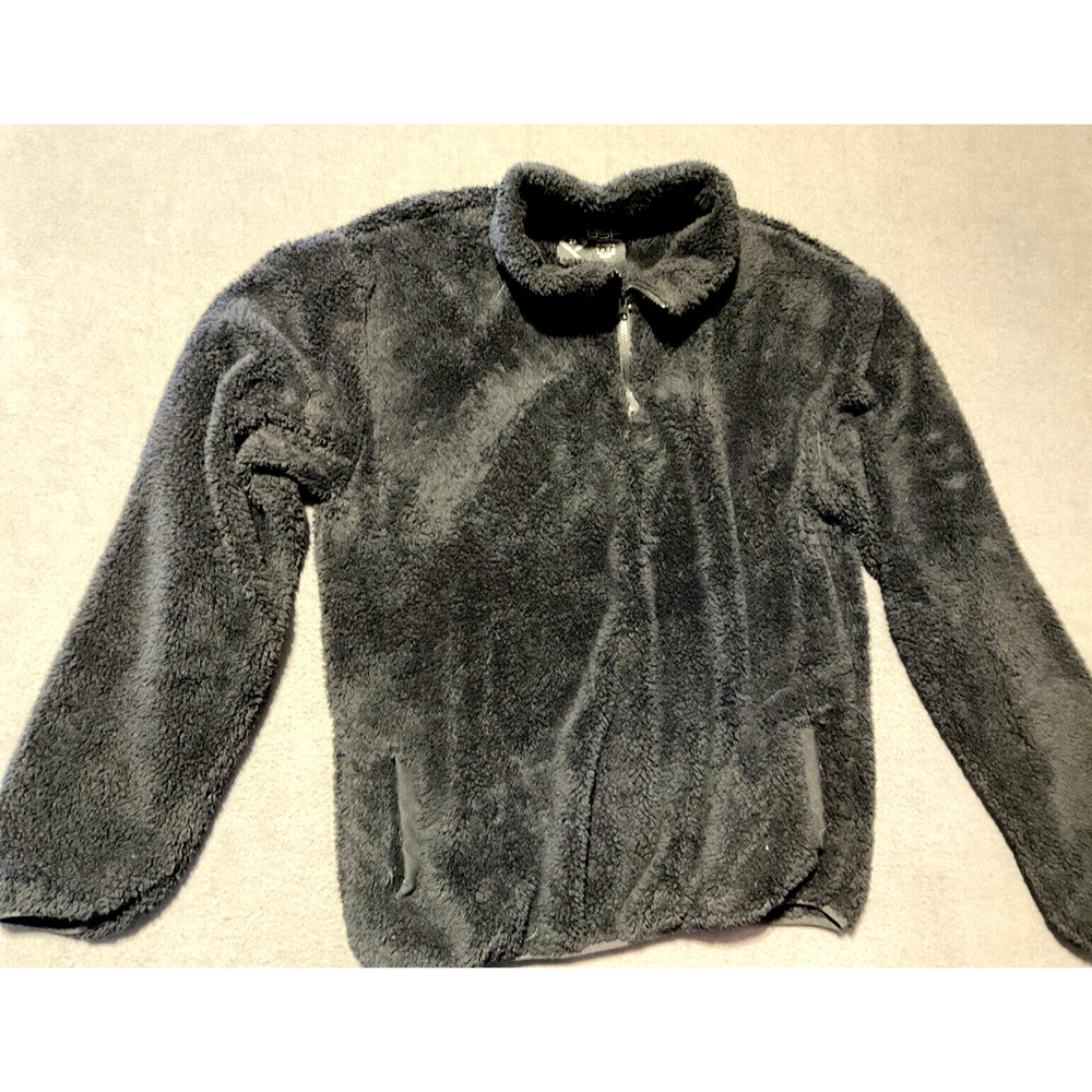 BSP Better Sports Performance 2X Black Fleece Pullover‎ Winter Cozy